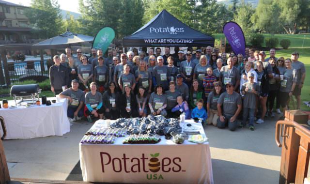 Potatoes USA board members at the Power Walk