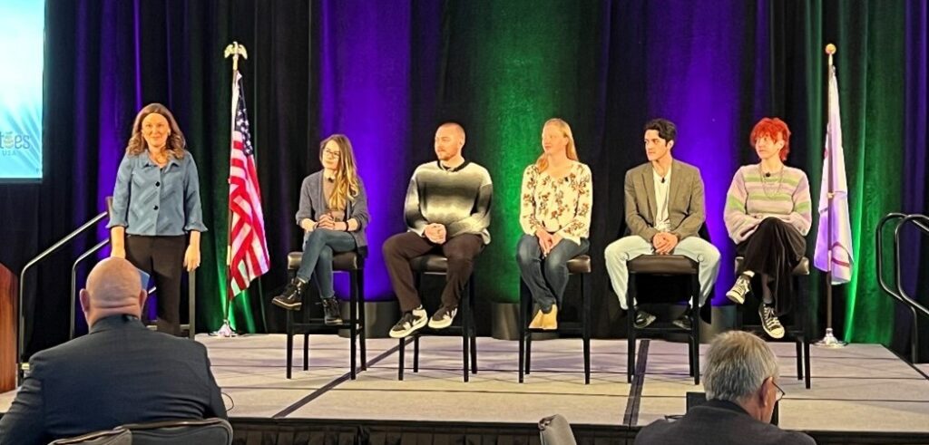 Gen Z panel during Potatoes USA's Annual Meeting.